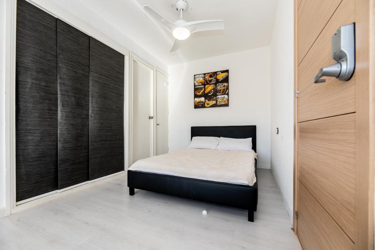 Bright Studio With The Seaview And Swimming Pool Apartment La Manga Bagian luar foto