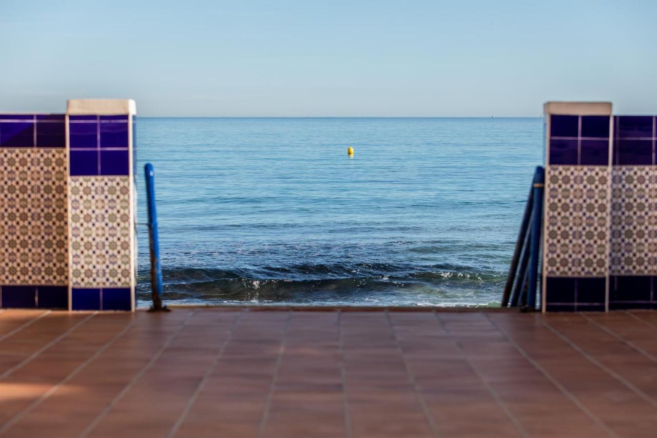 Bright Studio With The Seaview And Swimming Pool Apartment La Manga Bagian luar foto