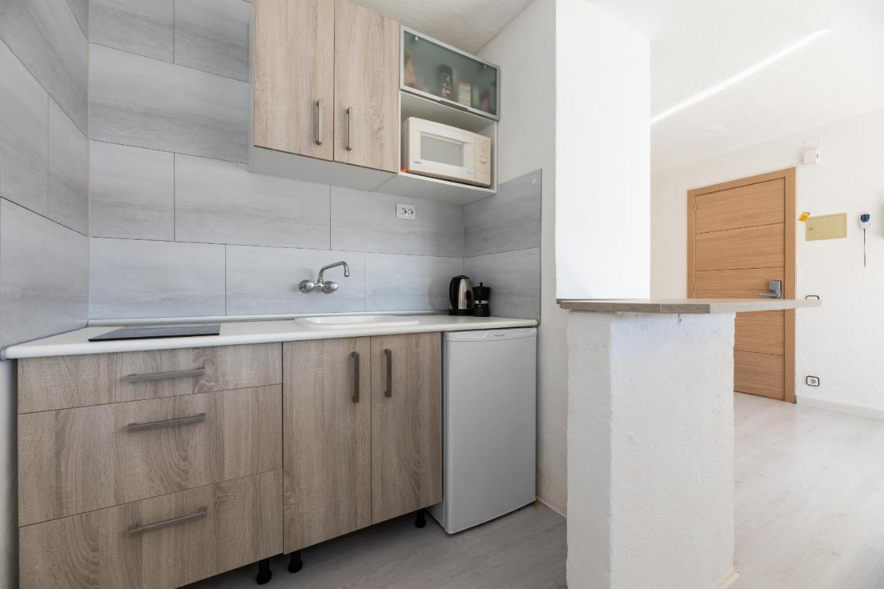 Bright Studio With The Seaview And Swimming Pool Apartment La Manga Bagian luar foto